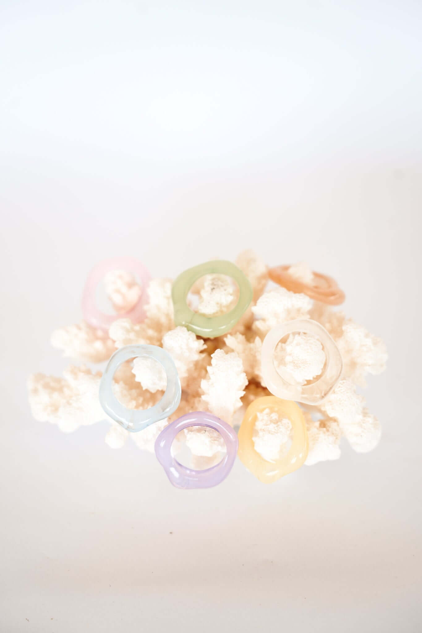 HOLIDAZE RINGS Color: Yellow by HIBISCUS THE LABEL Designer Homewares Furniture Australia