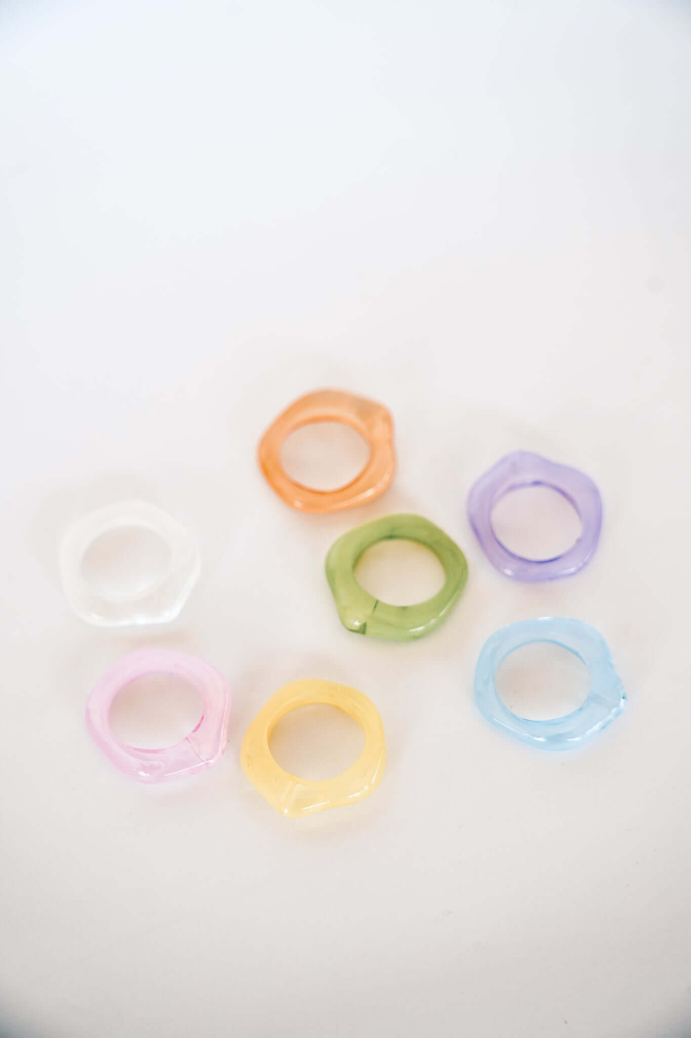 HOLIDAZE RINGS Color: Yellow by HIBISCUS THE LABEL Designer Homewares Furniture Australia