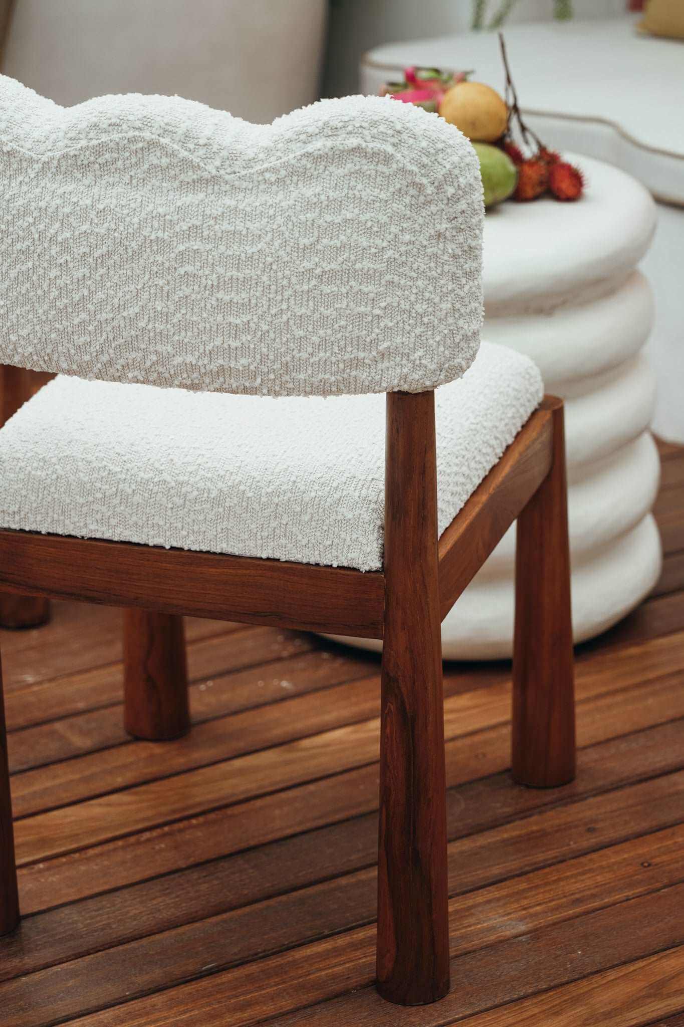 LOKOA DINING CHAIR Color: Honey Natural by Black Salt Co Designer Homewares Furniture Australia