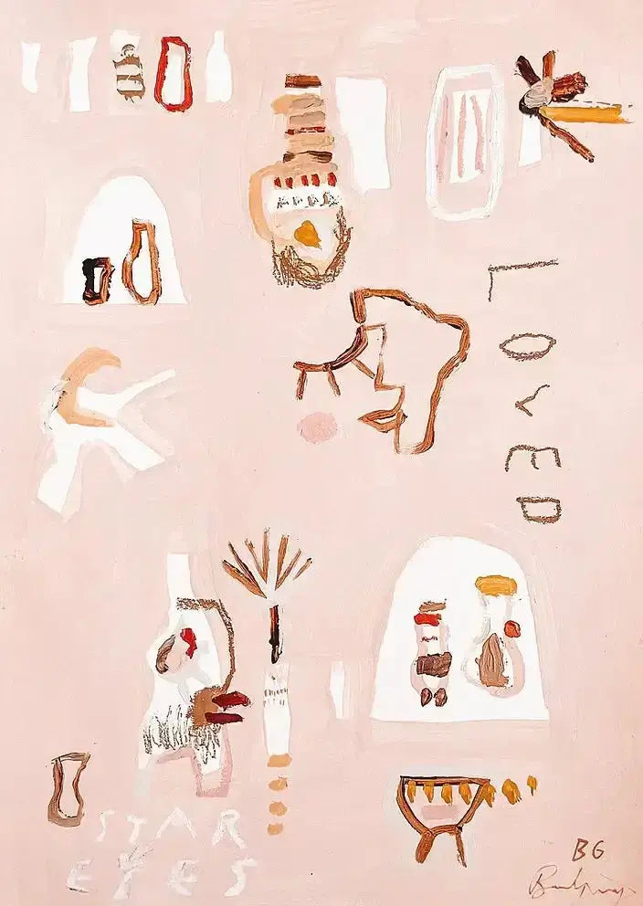 LOOK ABOVE YOU ARE LOVED Size: a0 by BONNIE GRAY Designer Homewares Furniture Australia