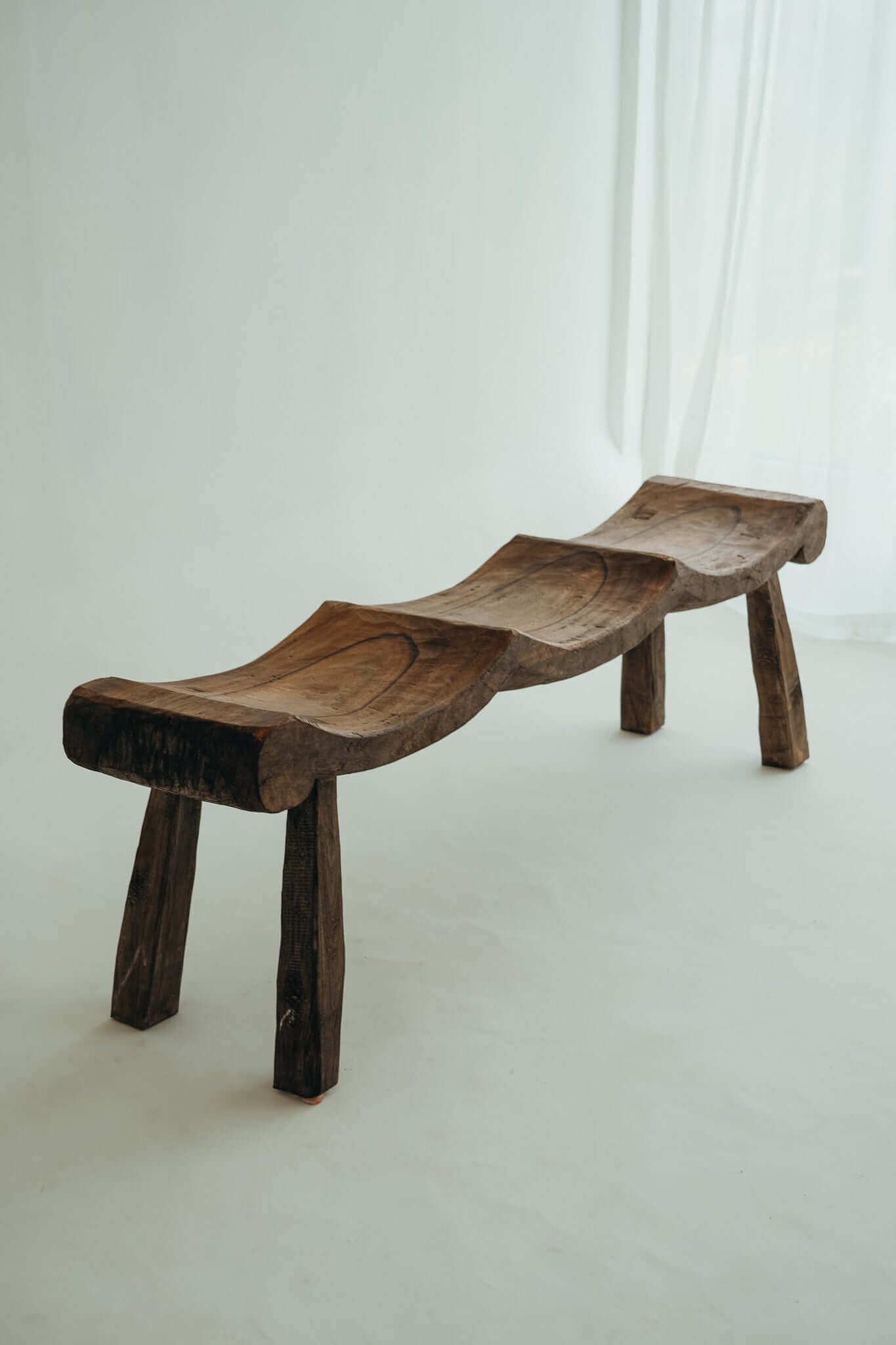 THE ALVAREZ BENCH 3 x SEATER by Black Salt Co Designer Homewares Furniture Australia