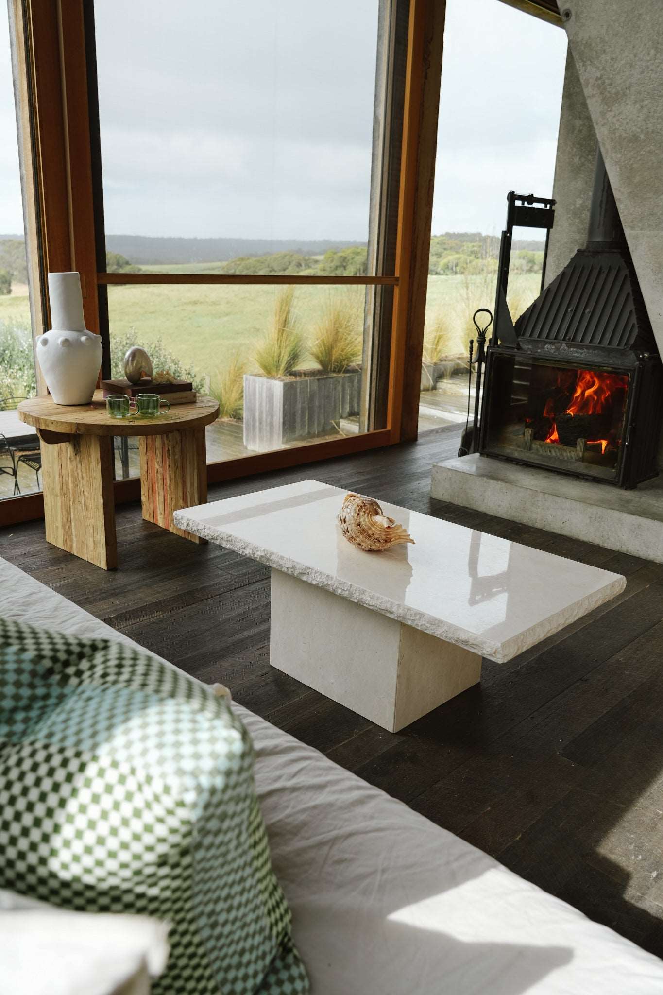 THE CRETE COFFEE TABLE by Black Salt Co Designer Homewares Furniture Australia