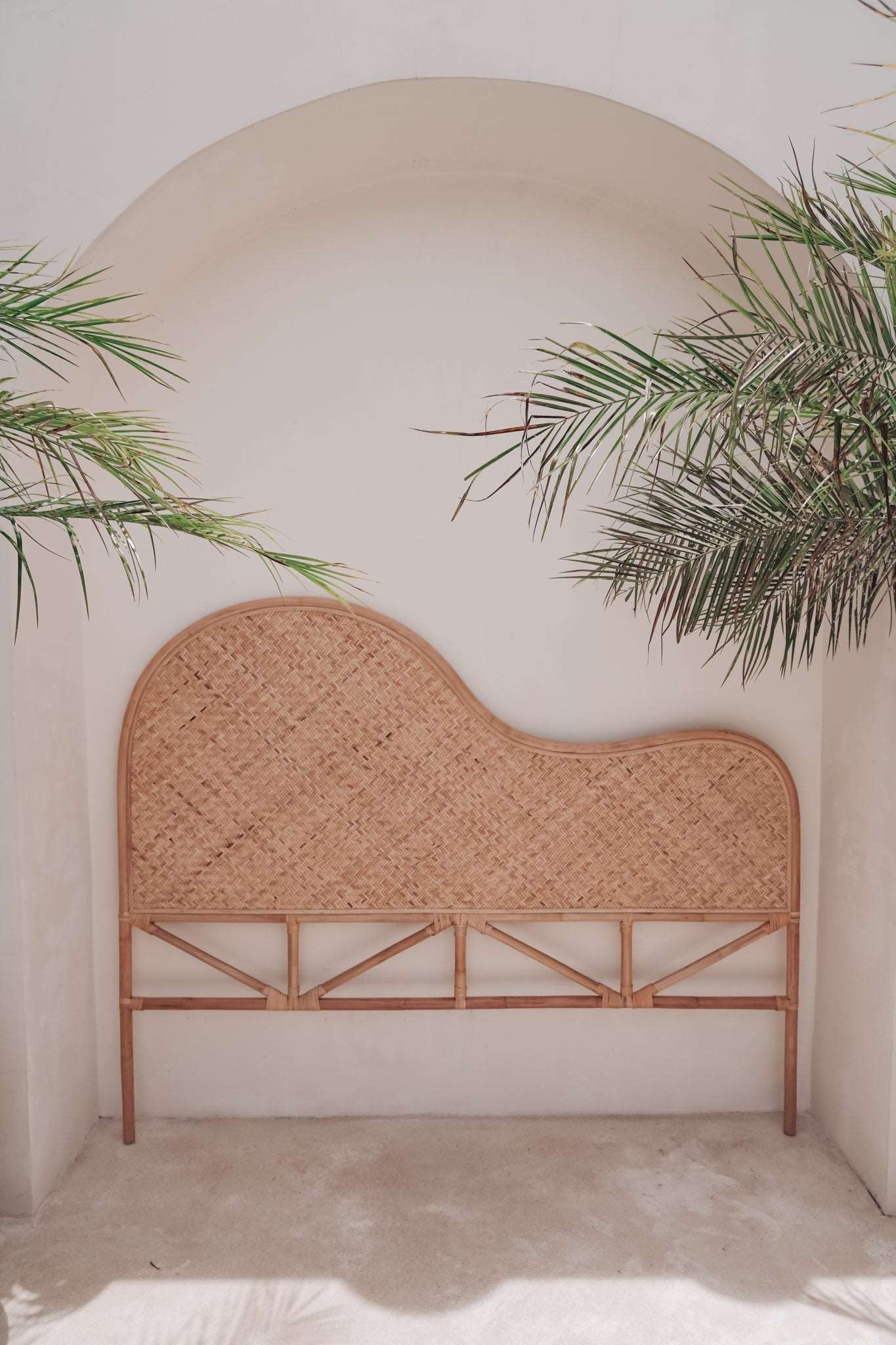 THE DESA BEDHEAD Size: QUEEN by Black Salt Co Designer Homewares Furniture Australia