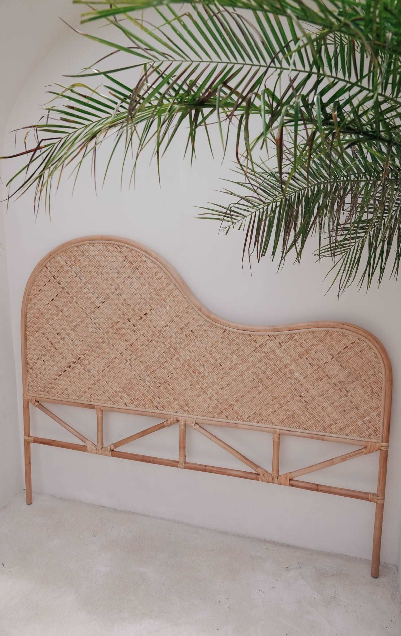 THE DESA BEDHEAD Size: QUEEN by Black Salt Co Designer Homewares Furniture Australia