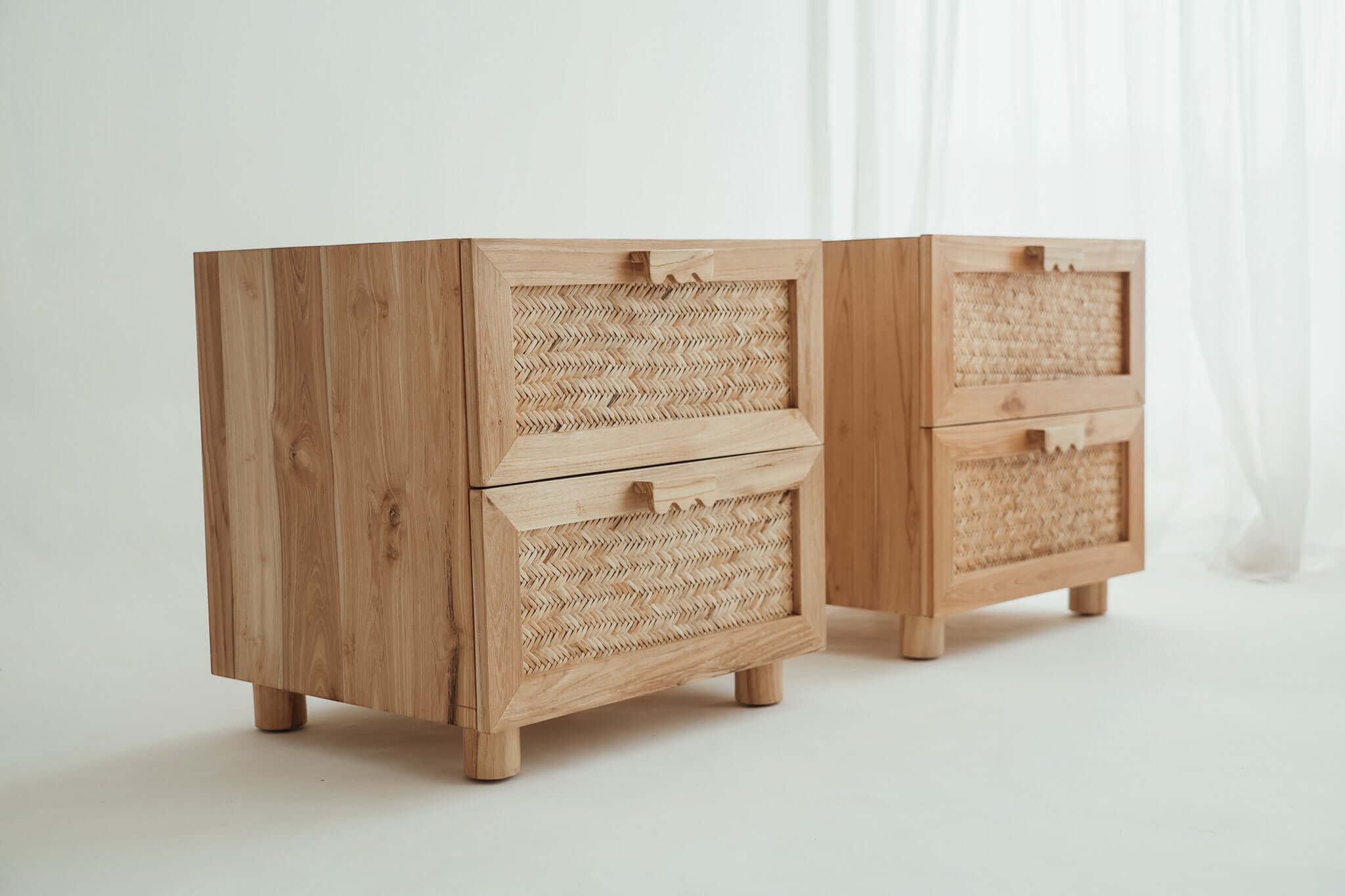 THE DESA SIDE TABLE DRAWERS by Black Salt Co Designer Homewares Furniture Australia