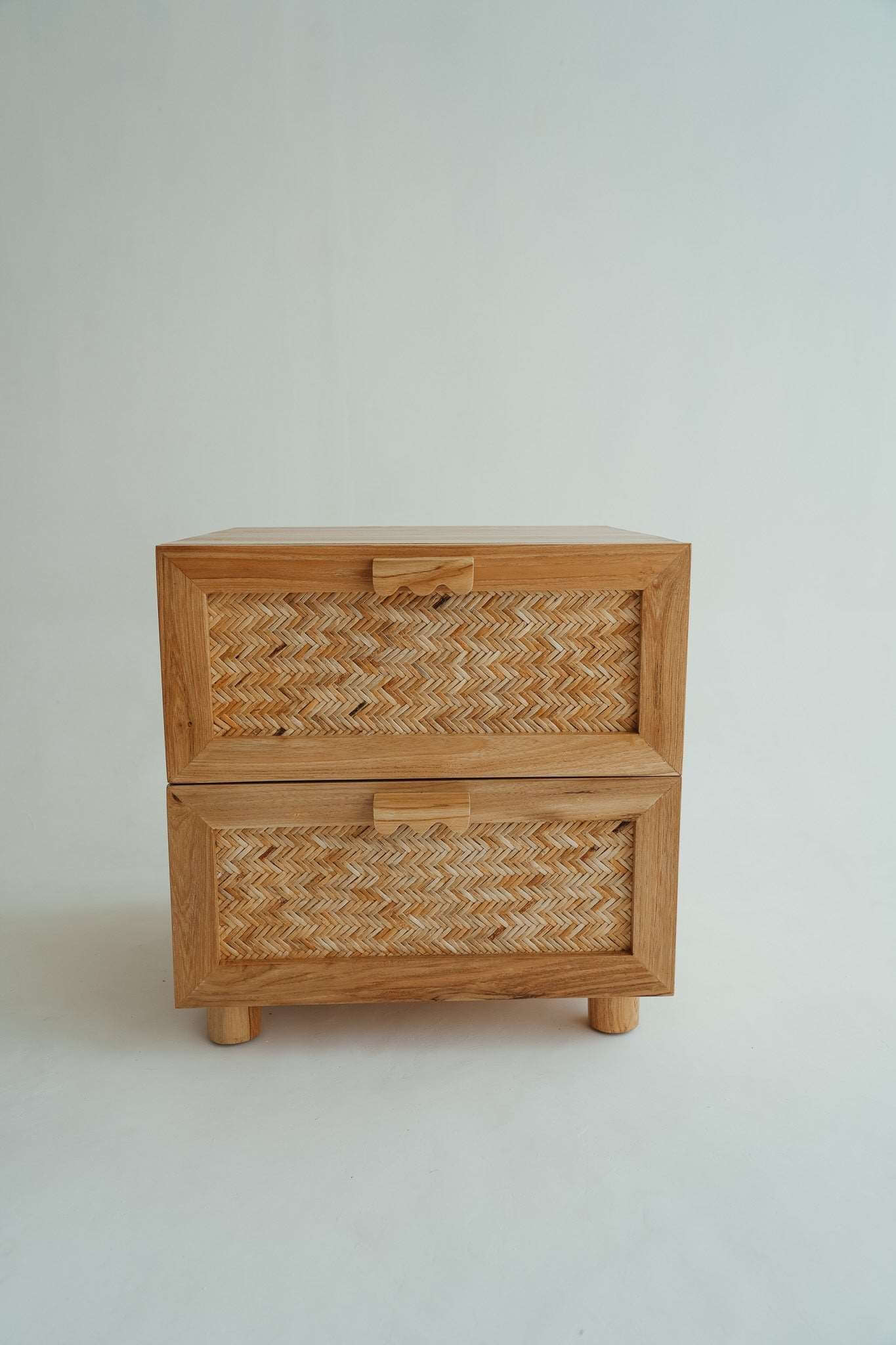 THE DESA SIDE TABLE DRAWERS by Black Salt Co Designer Homewares Furniture Australia