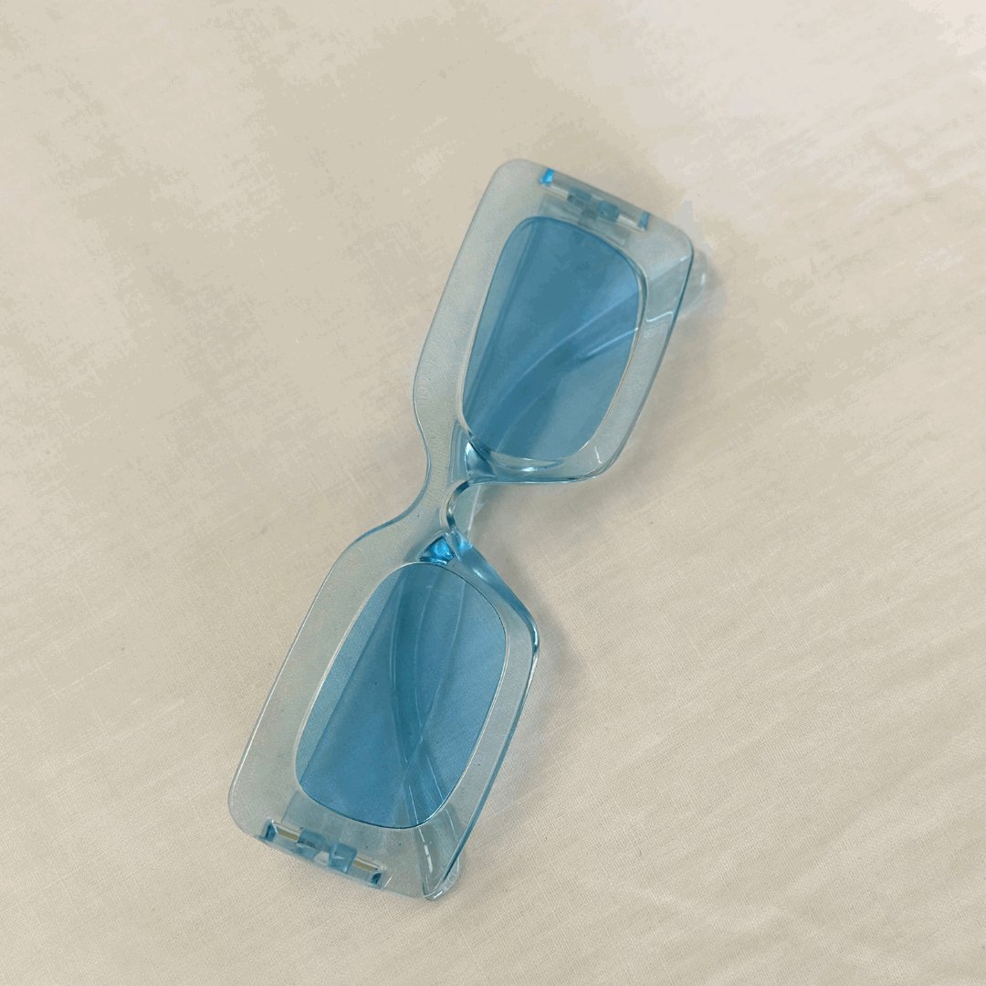 THE FESTIVAL SUNGLASSES BLUE by HIBISCUS THE LABEL Designer Homewares Furniture Australia