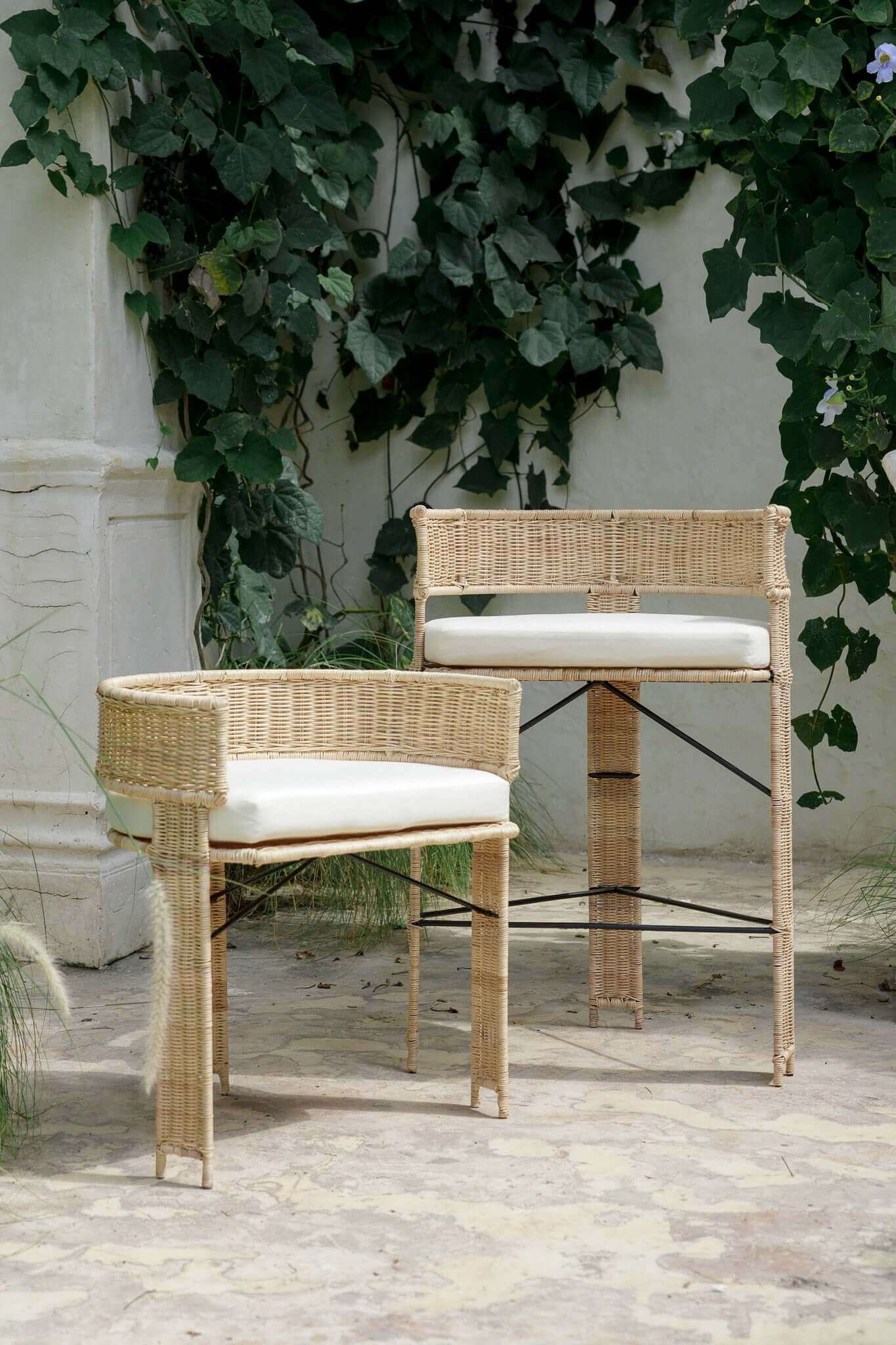 THE FLORA BAR STOOL by Black Salt Co Designer Homewares Furniture Australia