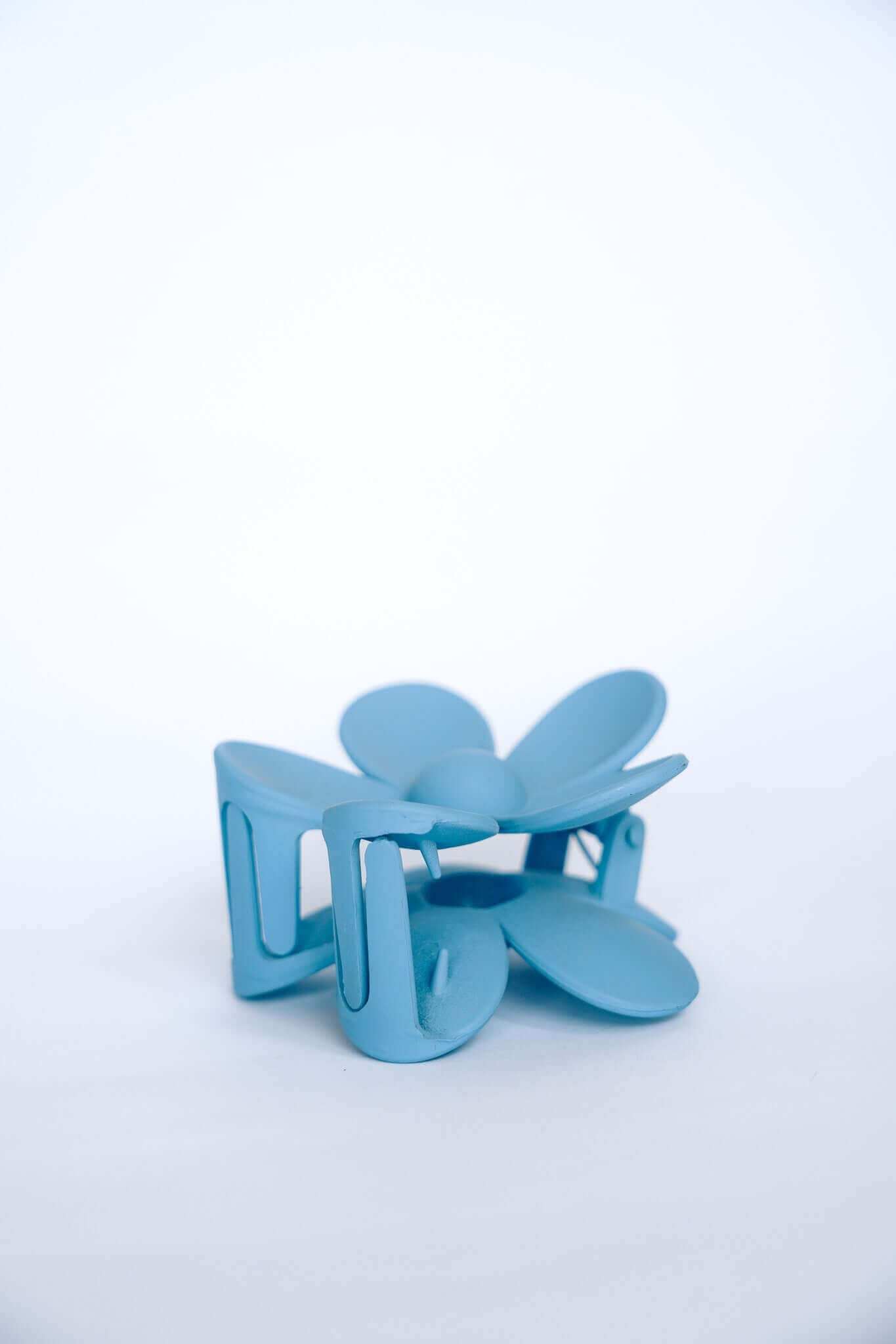 THE FLOWER POWER HAIR CLIP BLUE Color: BLUE by HIBISCUS THE LABEL Designer Homewares Furniture Australia
