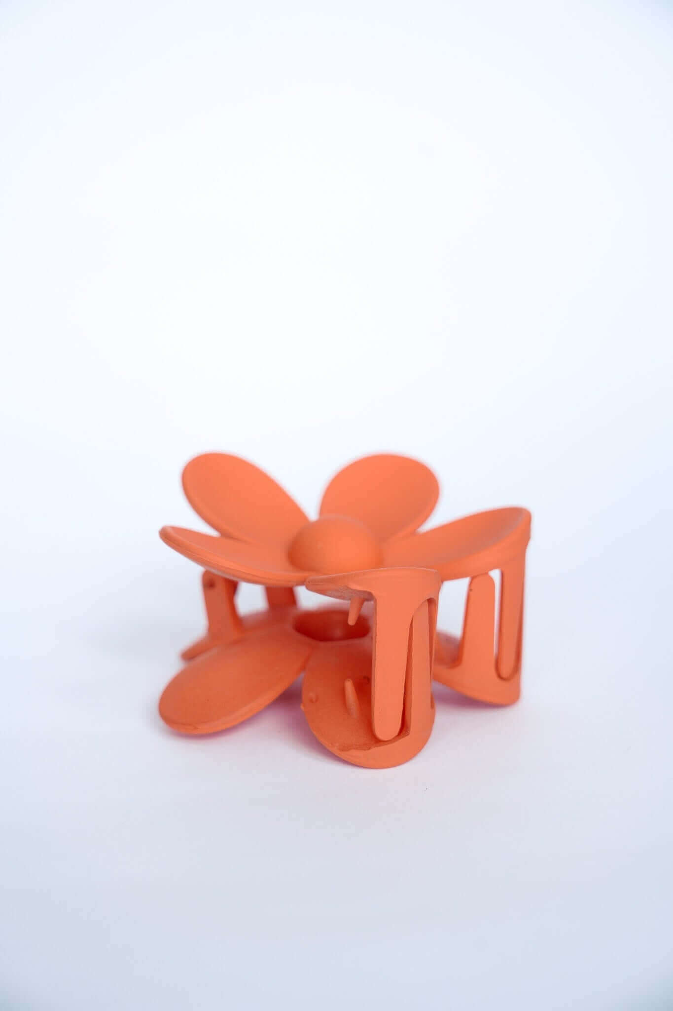 THE FLOWER POWER HAIR CLIP ORANGE Color: ORANGE by HIBISCUS THE LABEL Designer Homewares Furniture Australia
