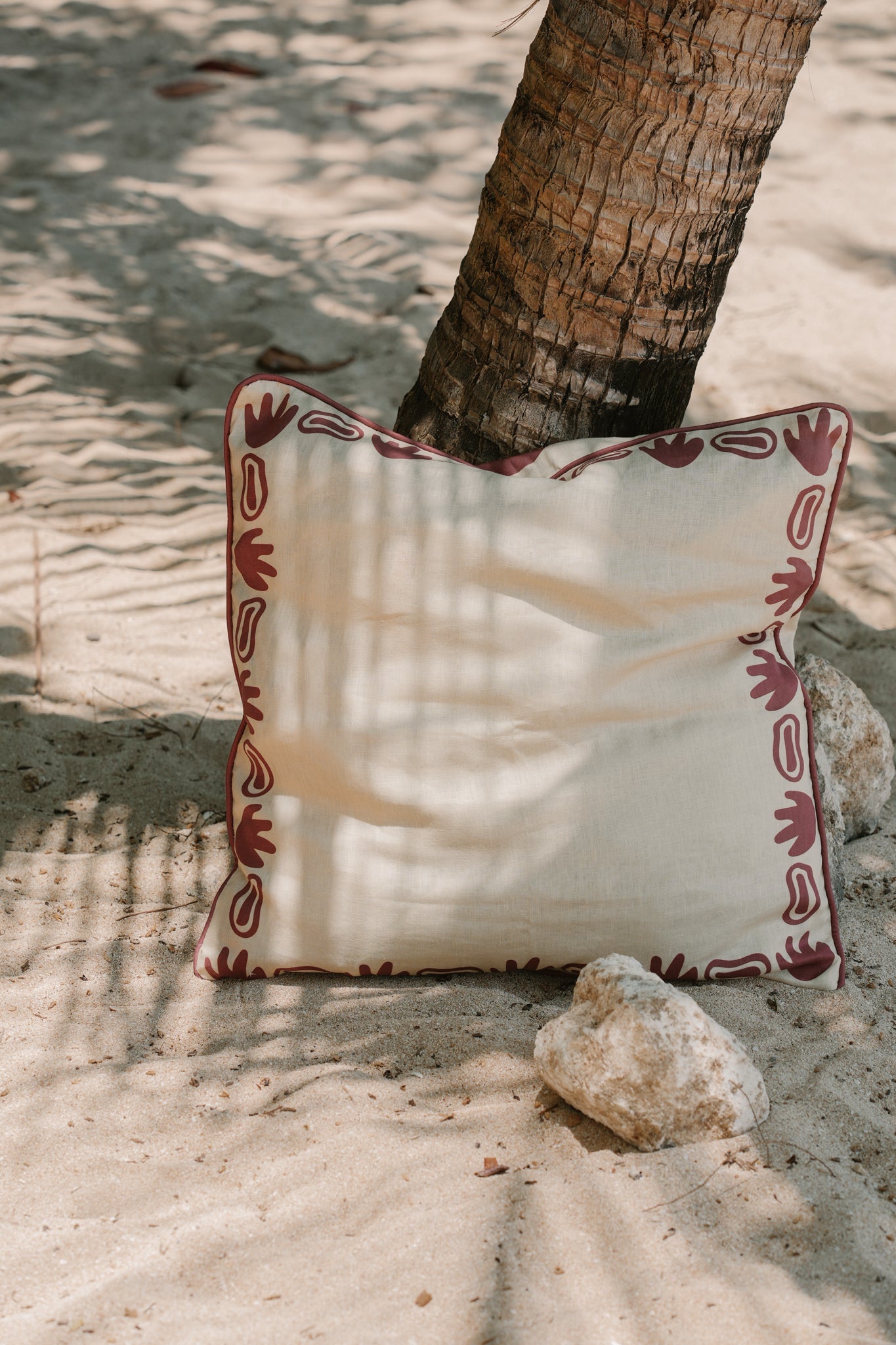 THE LOMBOK CUSHION Option: Cover Only by HIBISCUS THE LABEL Designer Homewares Furniture Australia