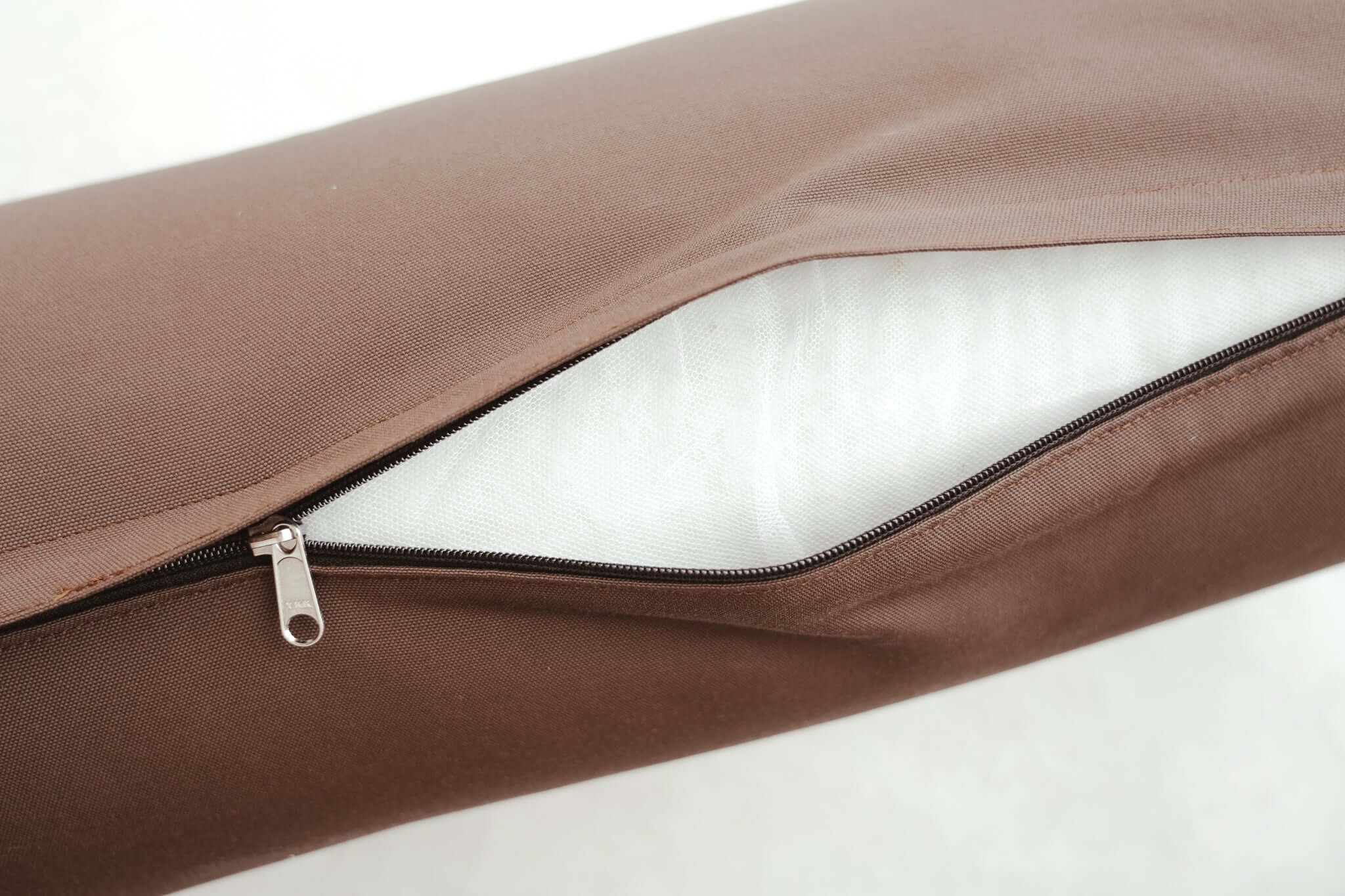 THE MARGOT SUN LOUNGER Cushion Colour: Mocha + White Piping Seat Length: 180cm by Black Salt Co Designer Homewares Furniture Australia