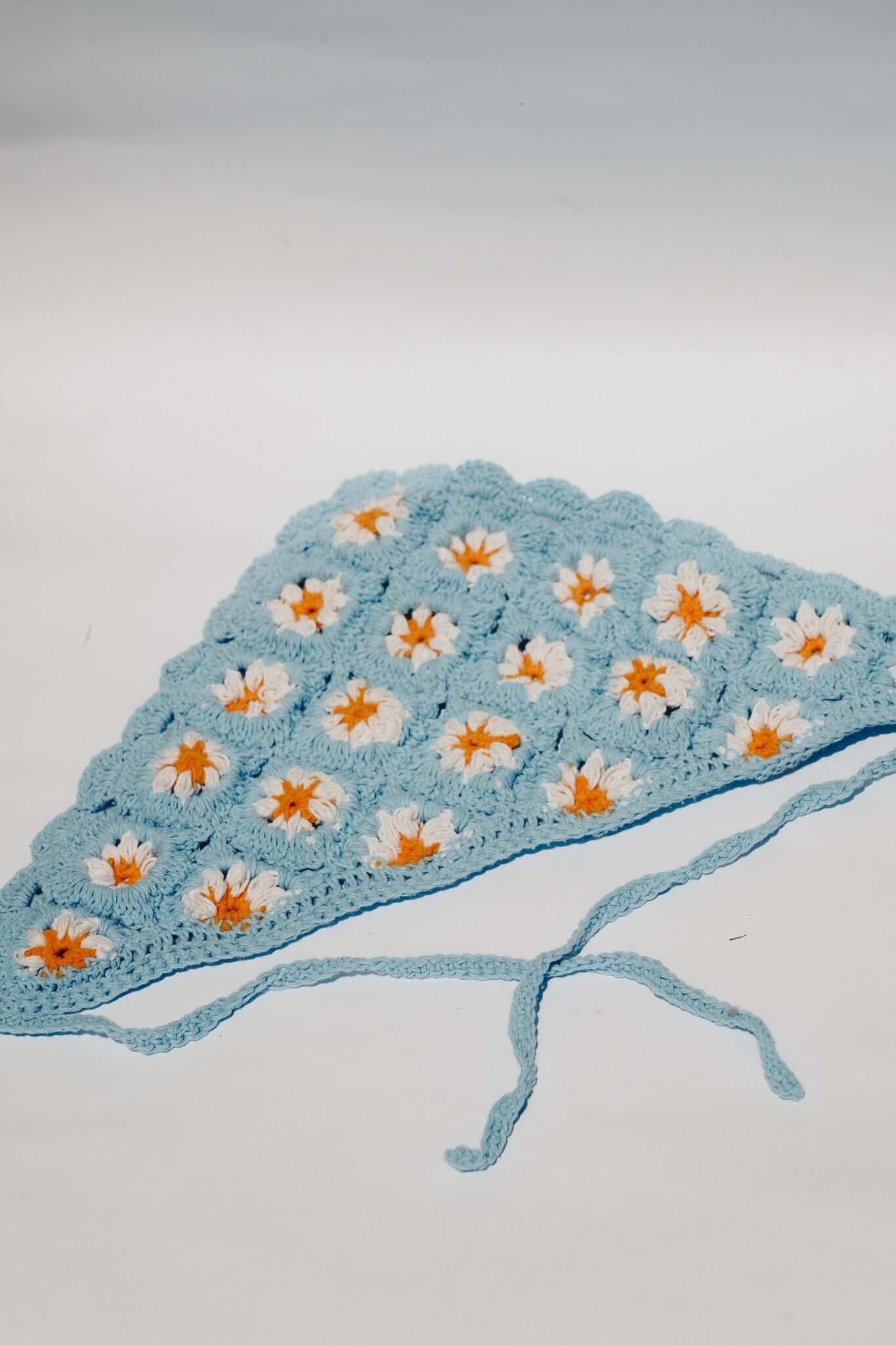 THE SELENE HEAD SCARF Color: Baby Blue by HIBISCUS THE LABEL Designer Homewares Furniture Australia