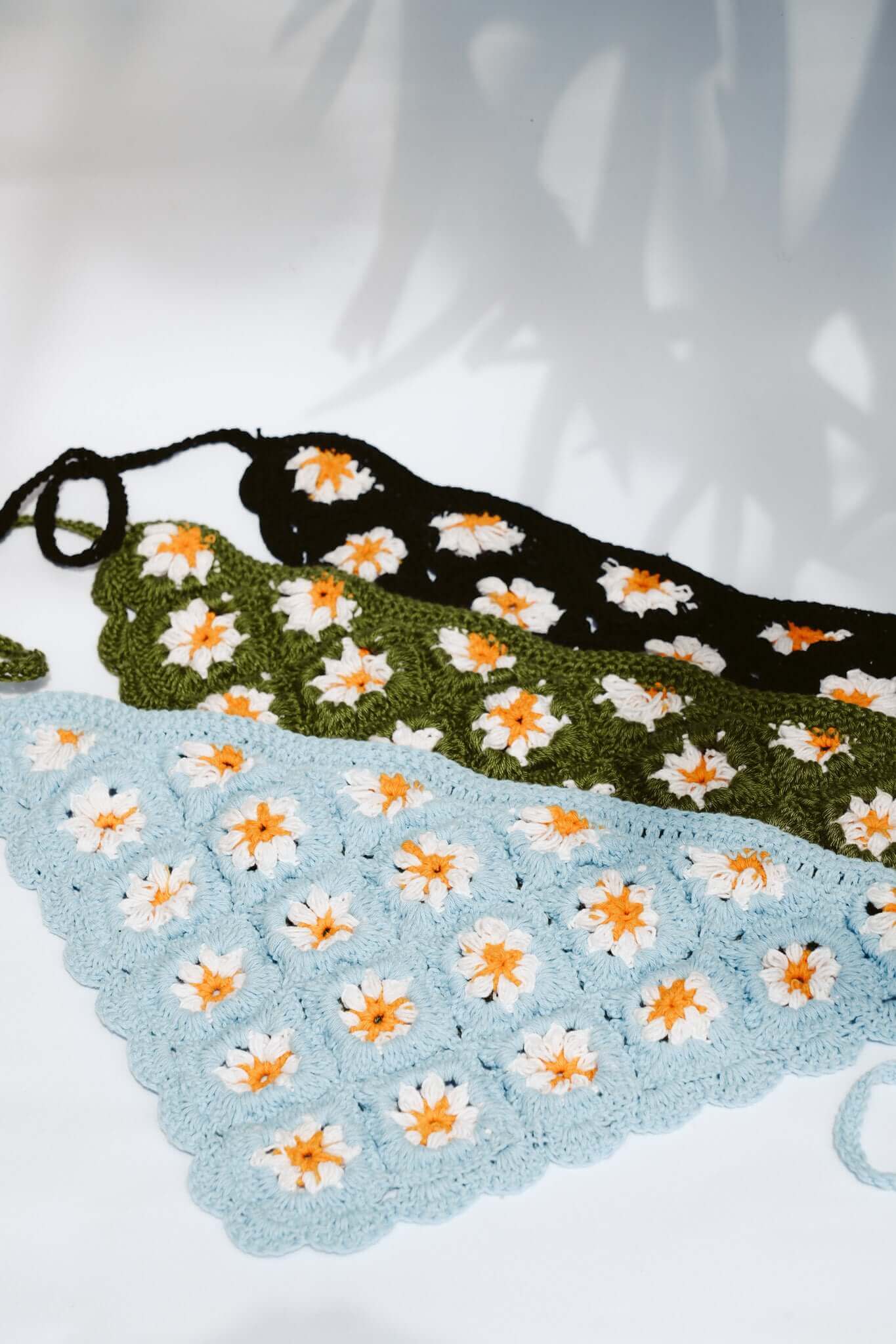 THE SELENE HEAD SCARF Color: Baby Blue by HIBISCUS THE LABEL Designer Homewares Furniture Australia