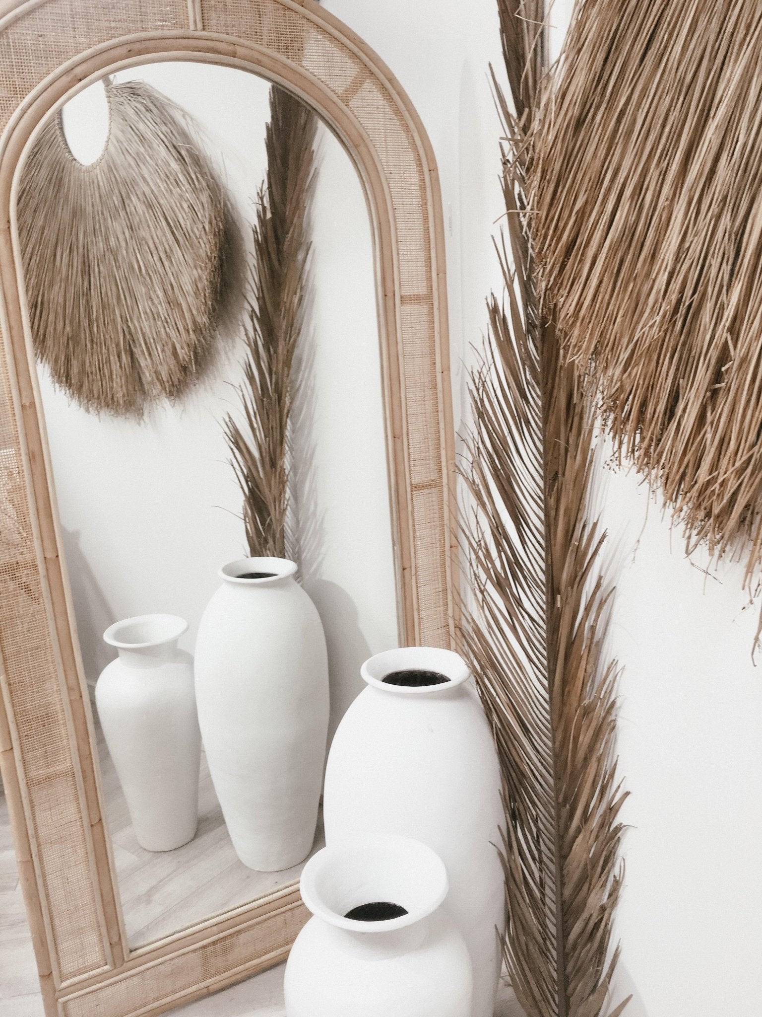 THE SEVILLE ARCH FLOOR MIRROR by Black Salt Co Designer Homewares Furniture Australia