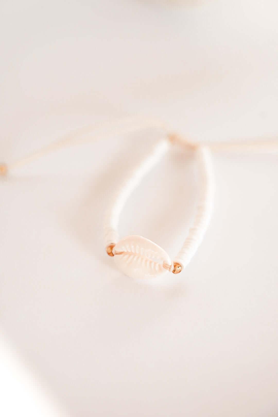THE SHELLY BRACELET Colors: Shell & Gold by HIBISCUS THE LABEL Designer Homewares Furniture Australia
