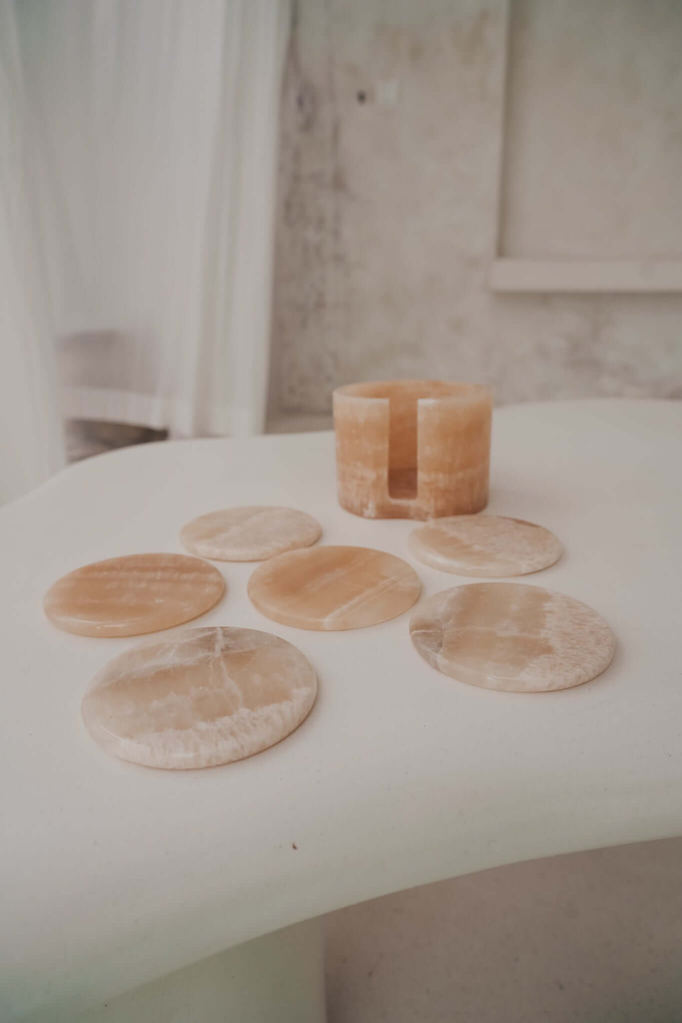 THE ONYX COASTER SET - Black Salt Co - Black Salt Co